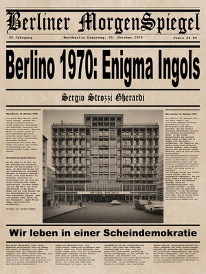 cover image of Berlino 1970